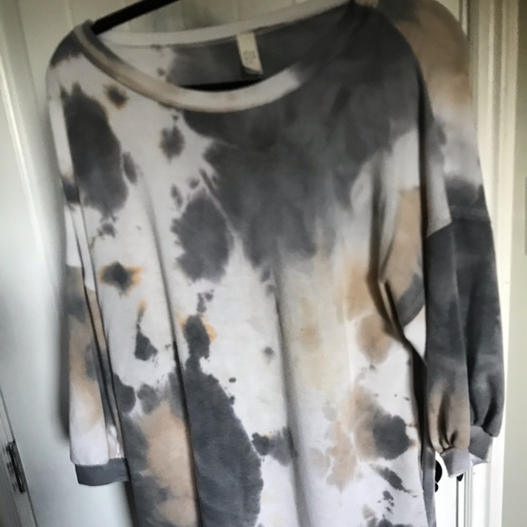 Lightweight Tie dye sweater dress - Picture 1 of 2